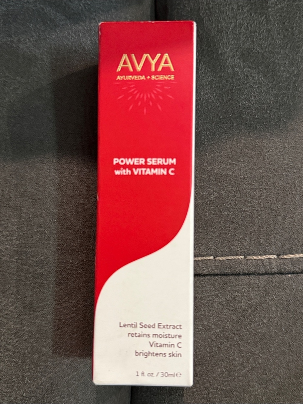 AVYA Power Serum with Vitamin C - Red & White Box